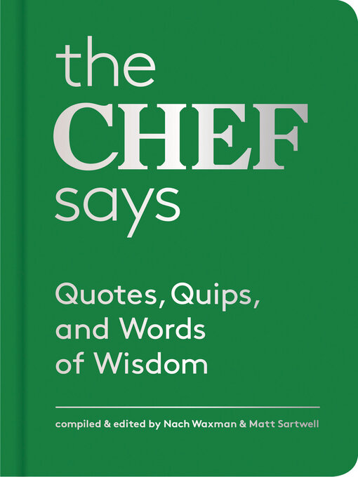 Title details for The Chef Says by Nach Waxman - Available